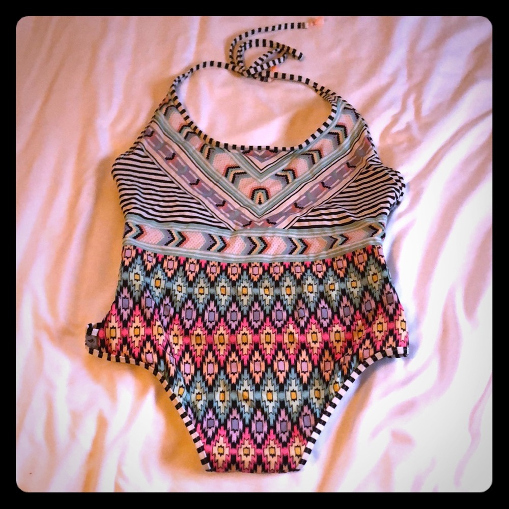 One piece bathing suit